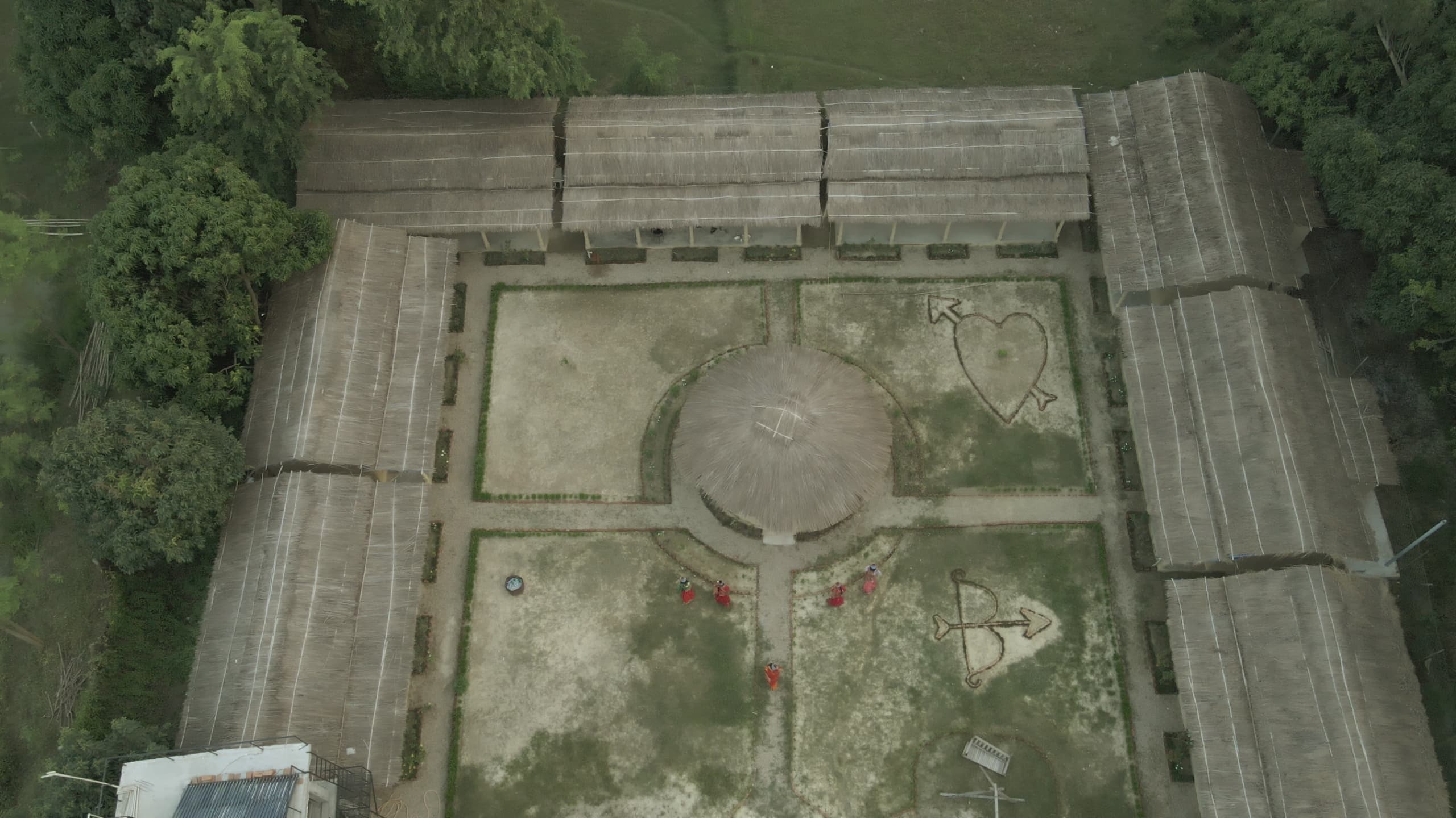 Aerial view of IM Cultural Village